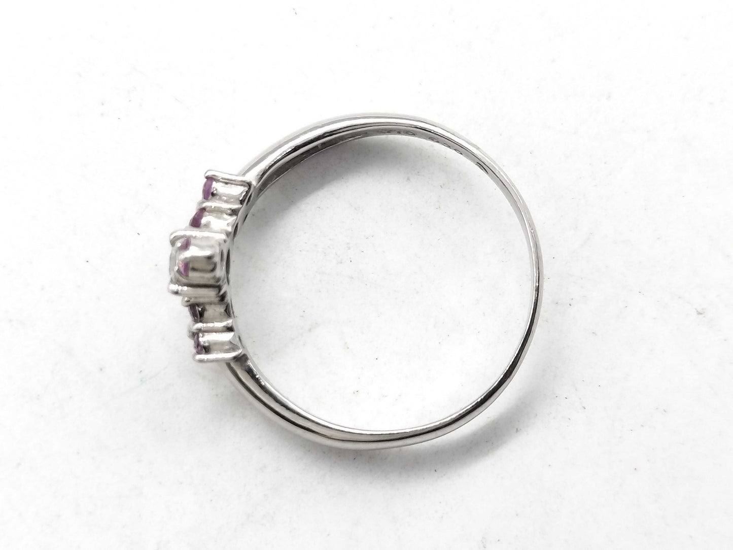 R 0.30ct D 0.10ct PT900 3.7g Ring