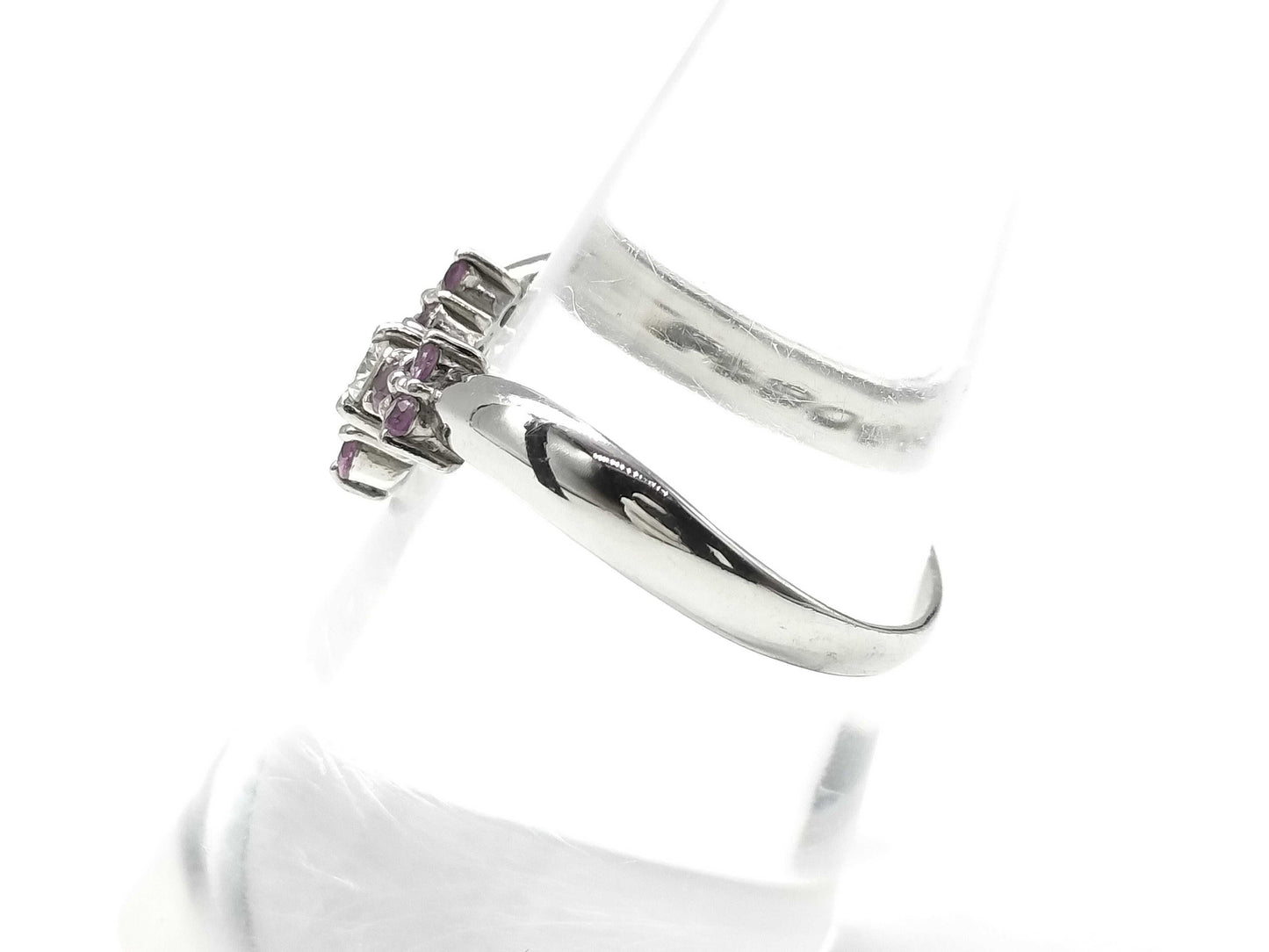R 0.30ct D 0.10ct PT900 3.7g Ring
