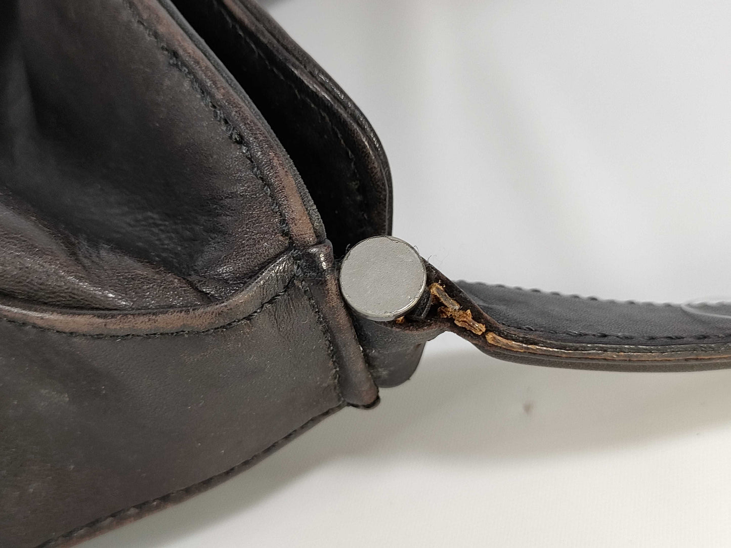 COACH Leather 9180 Old Shoulder Bag
