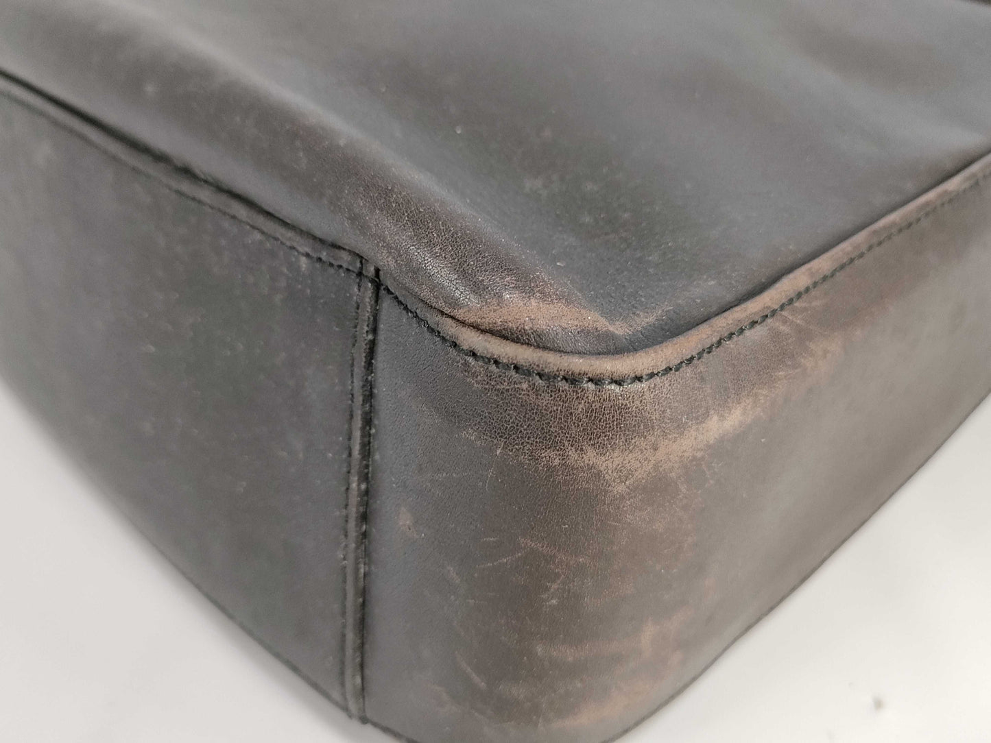 COACH Leather 9180 Old Shoulder Bag