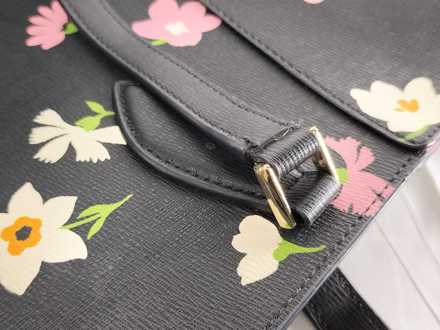 2 FURLA bags and 1 Kate Spade tote bag