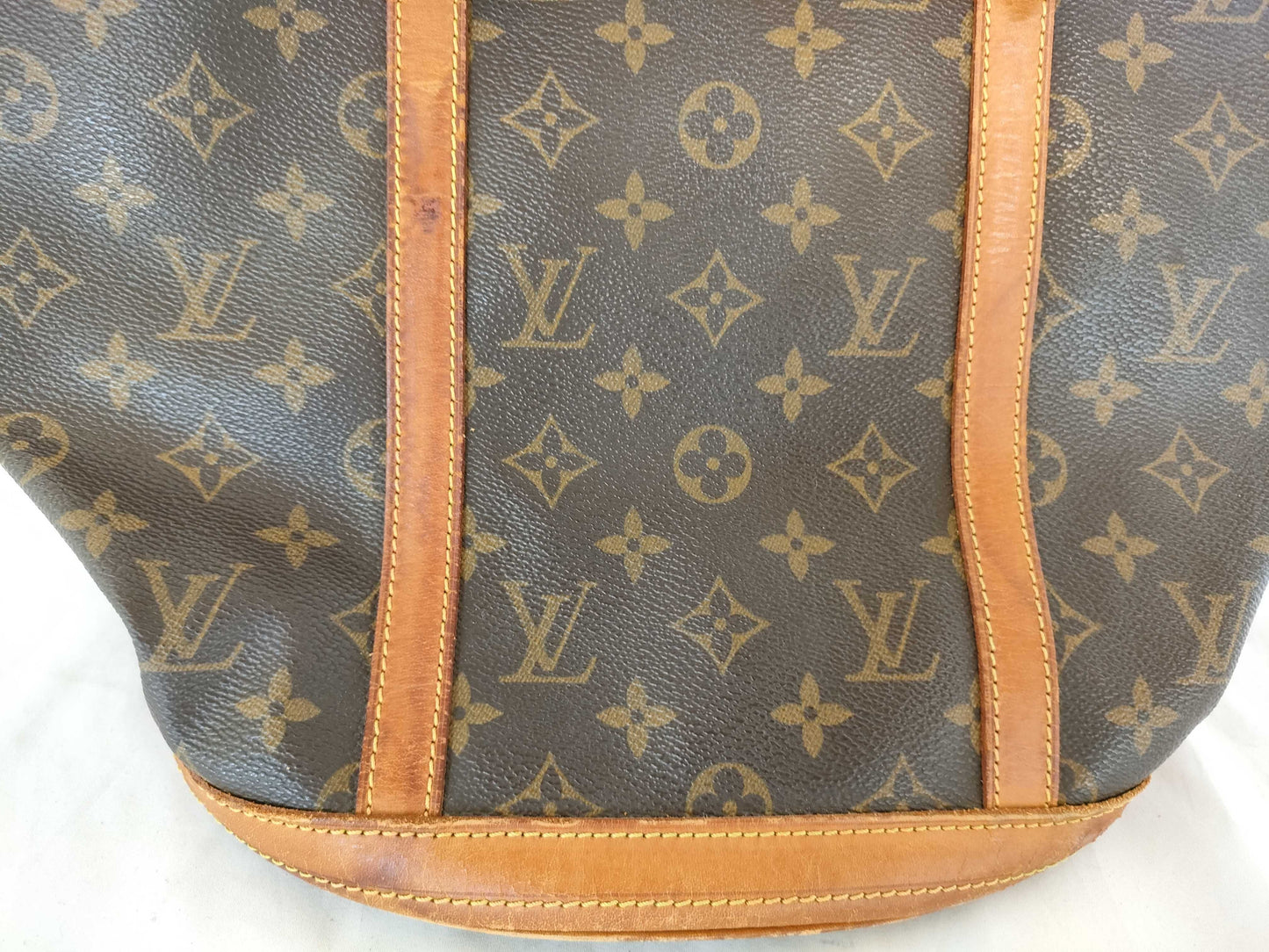 LOUIS VUITTON RFID Unverifiable, Serial Unverifiable, Monogram Bucket Tote Bag, Interior Damaged
