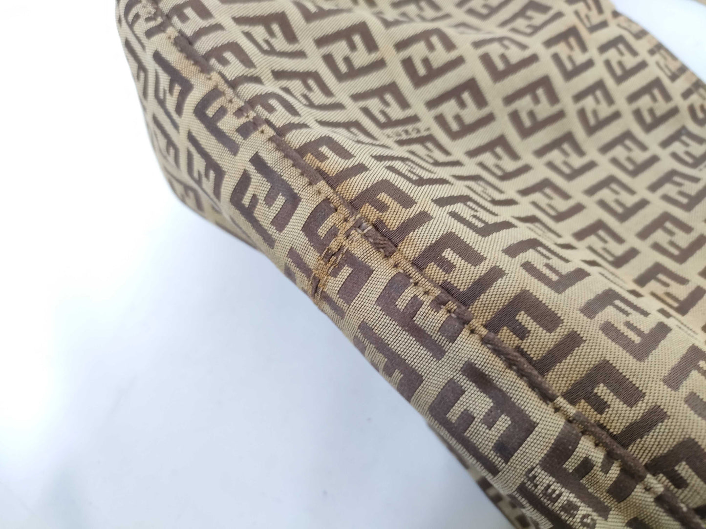 FENDI Zucca pattern hand pouch handbag