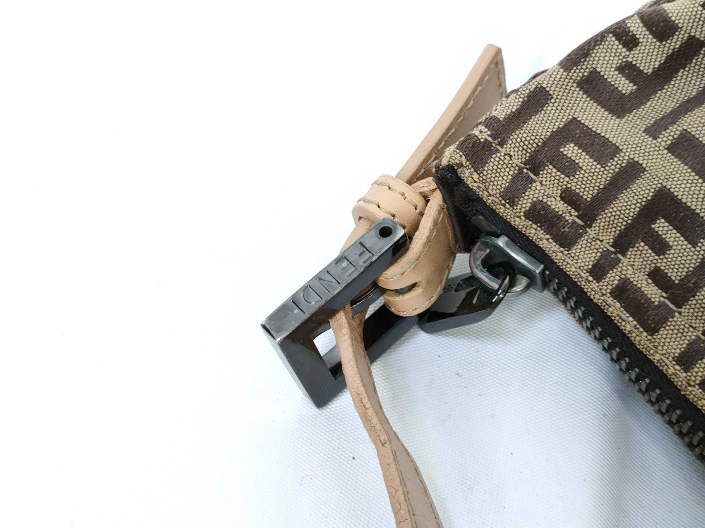 FENDI Zucca pattern hand pouch handbag