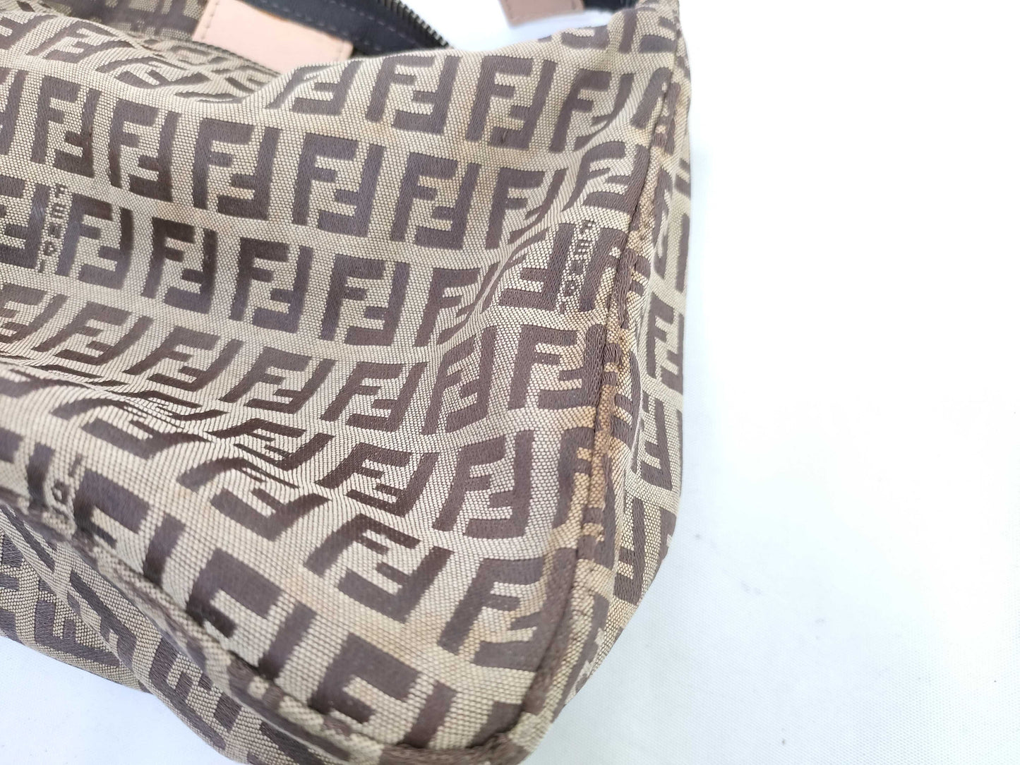 FENDI Zucca pattern hand pouch handbag