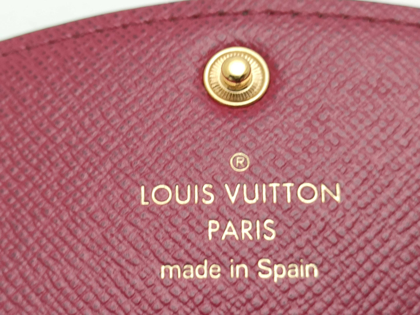 LOUIS VUITTON Monogram Porte Monnaie Rosalie Wallet