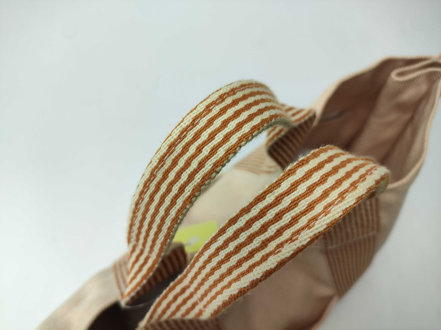 HERMES Foul Tou Foul Tou/Canvas Handbag/Orange Color