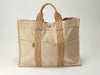 HERMES Foul Tou Foul Tou/Canvas Handbag/Orange Color