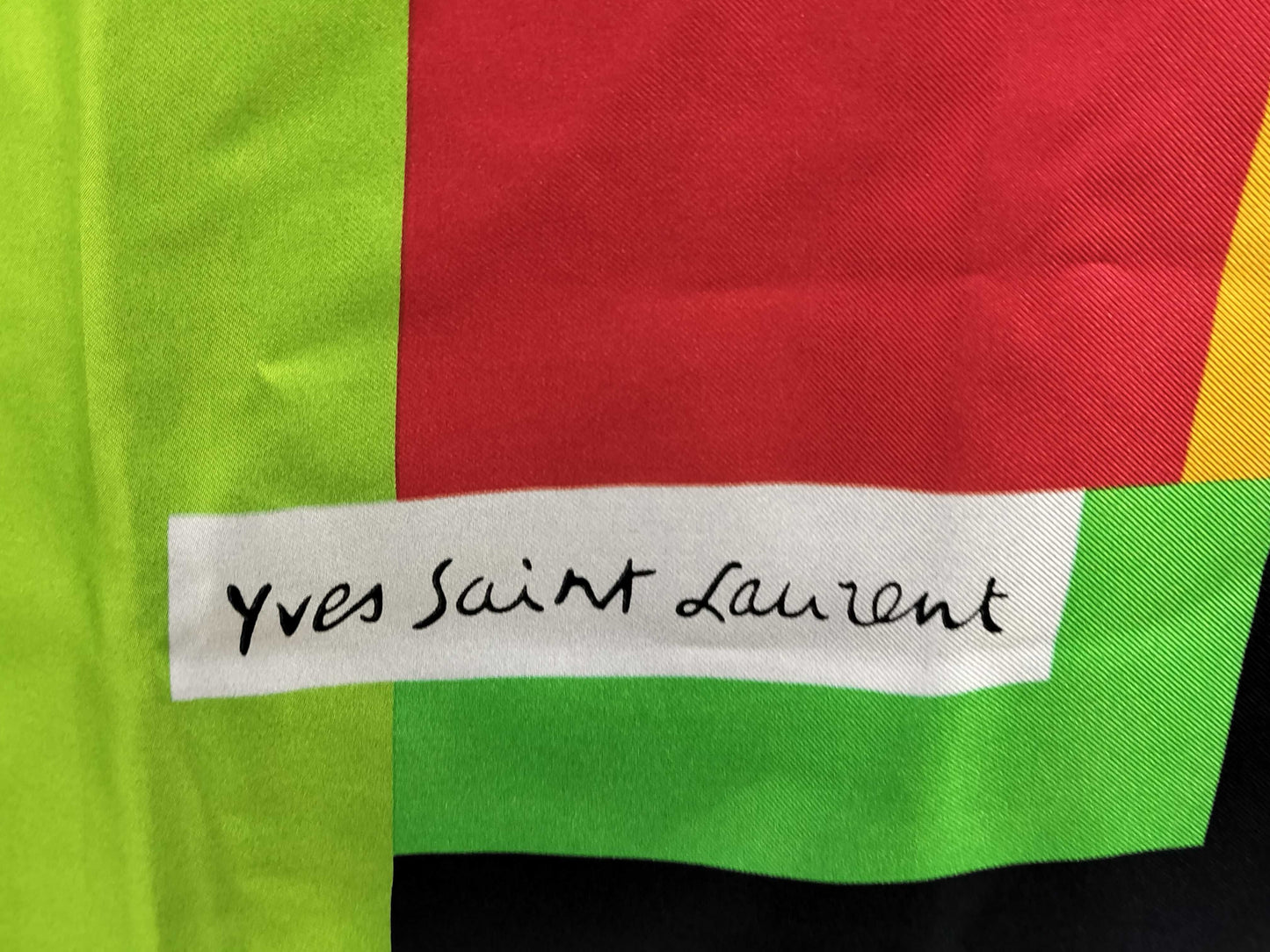 Yves Saint Laurent large scarf