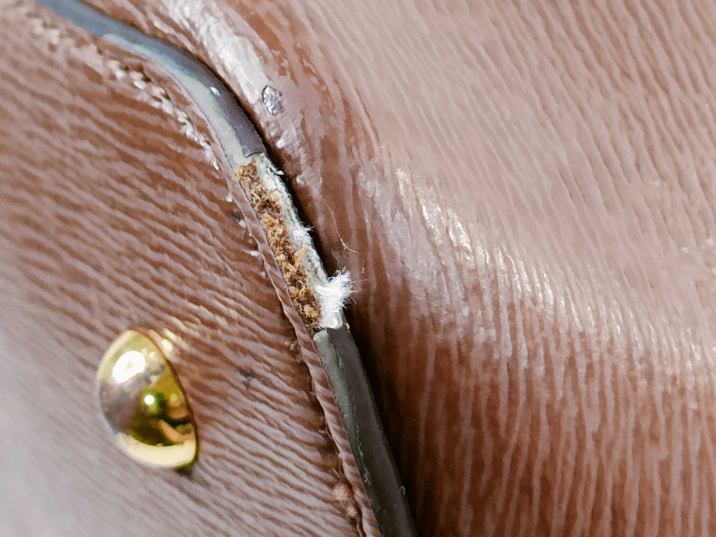 Ralph LAUREN Leather 2-Way Bag Handbag