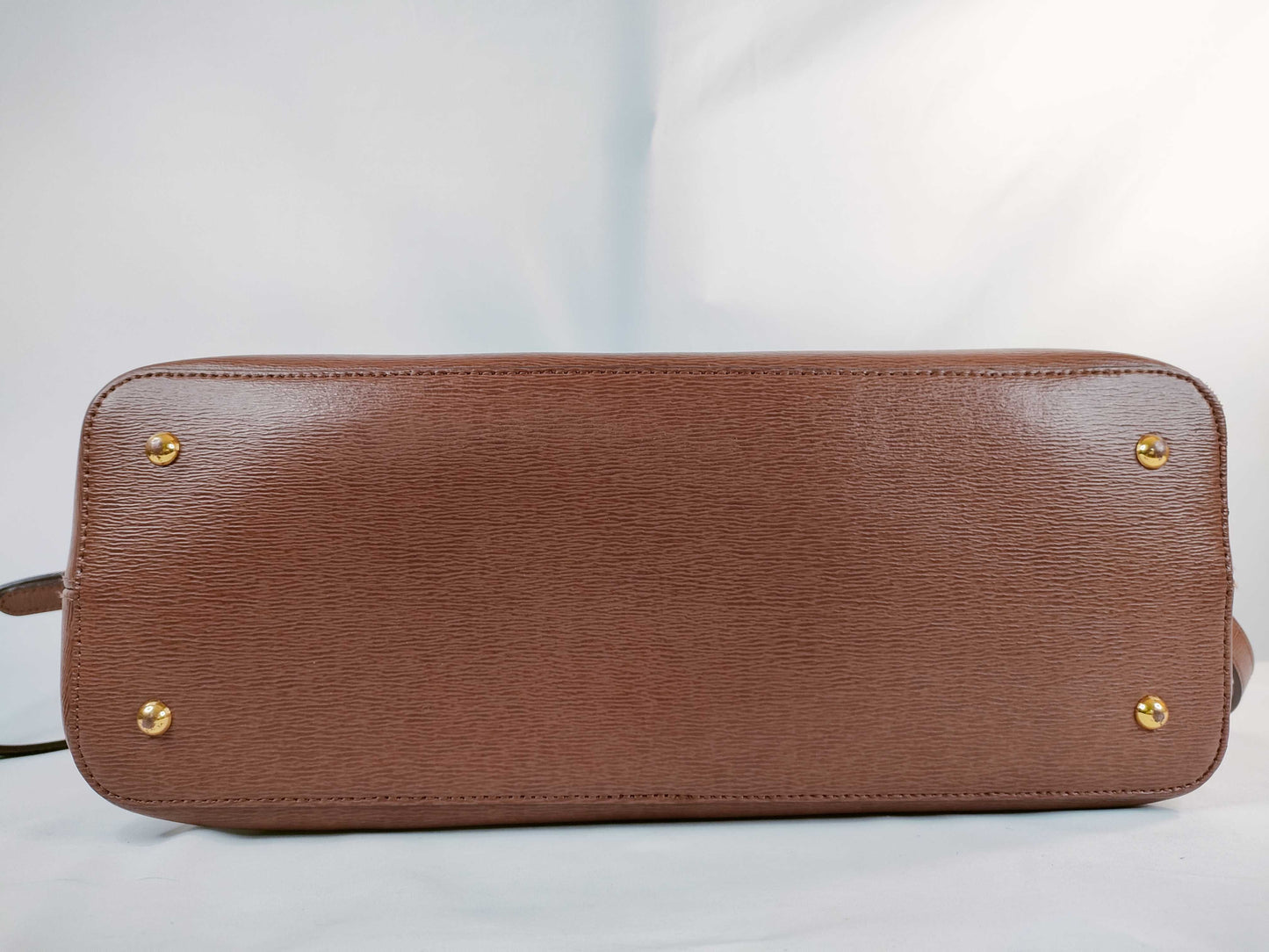 Ralph LAUREN Leather 2-Way Bag Handbag