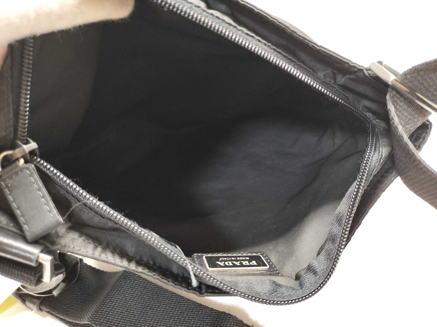 PRADA nylon shoulder bag