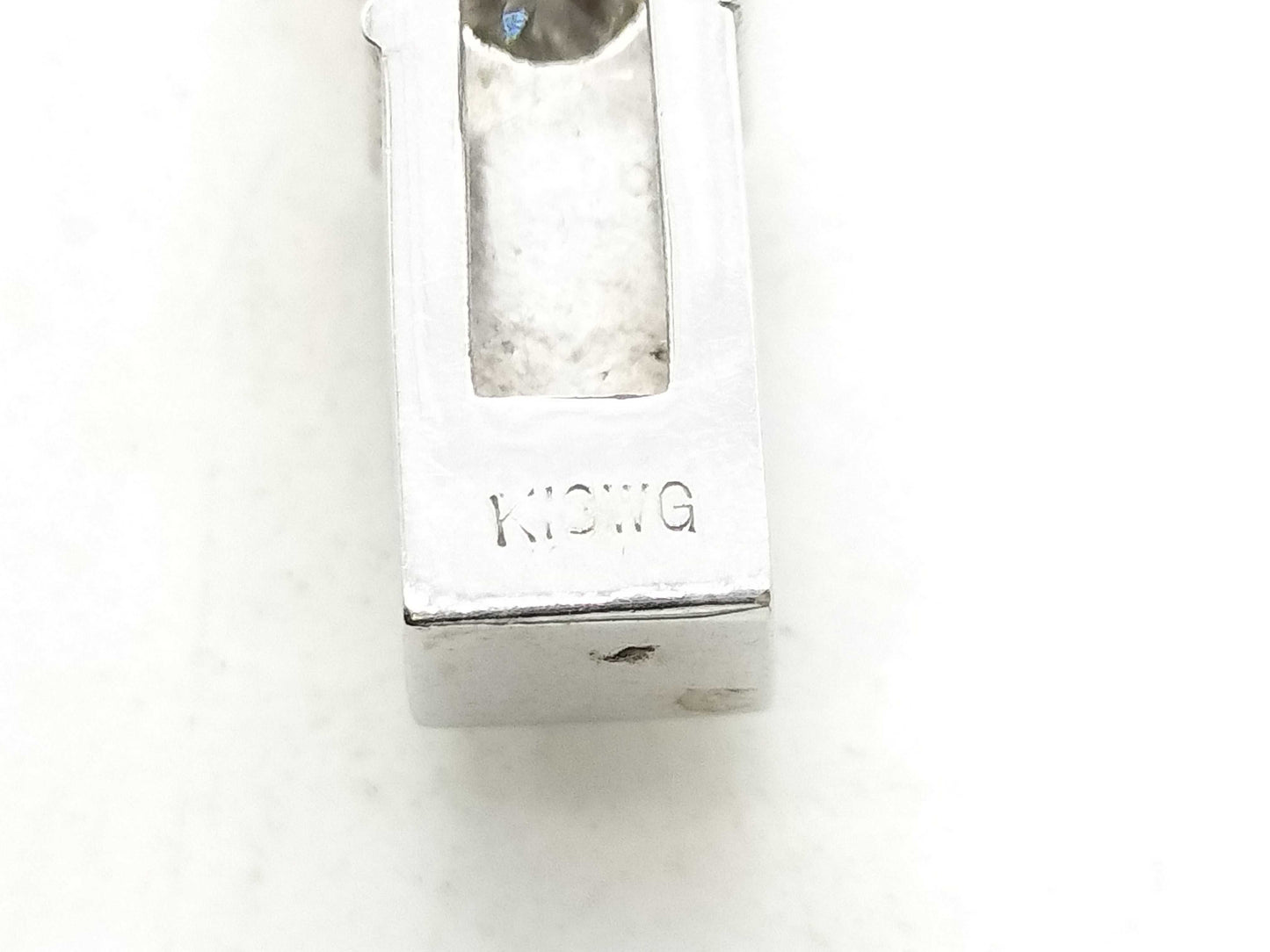 D 0.61ct FD 0.35ct K18WG 3.3g Pendant top