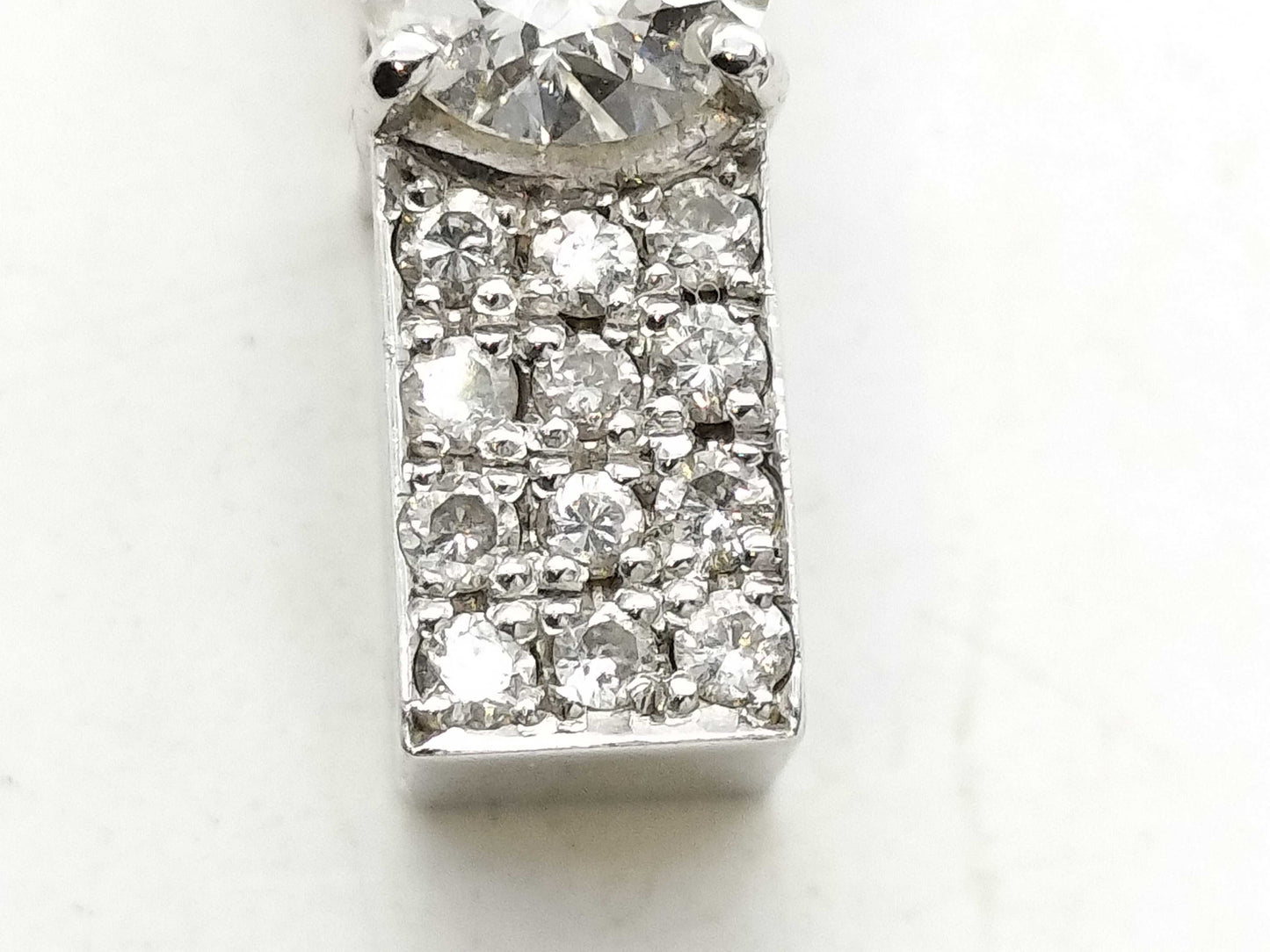 D 0.61ct FD 0.35ct K18WG 3.3g Pendant top