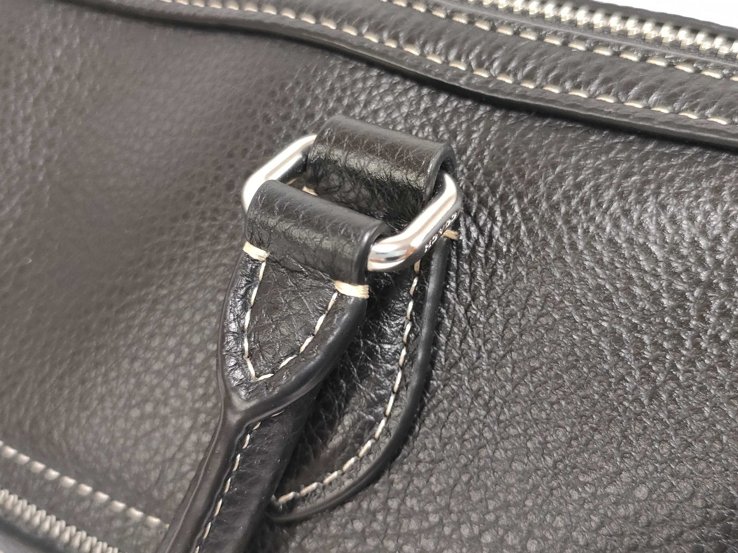 COACH CR102 Rowan Satchel Checkered Handbag