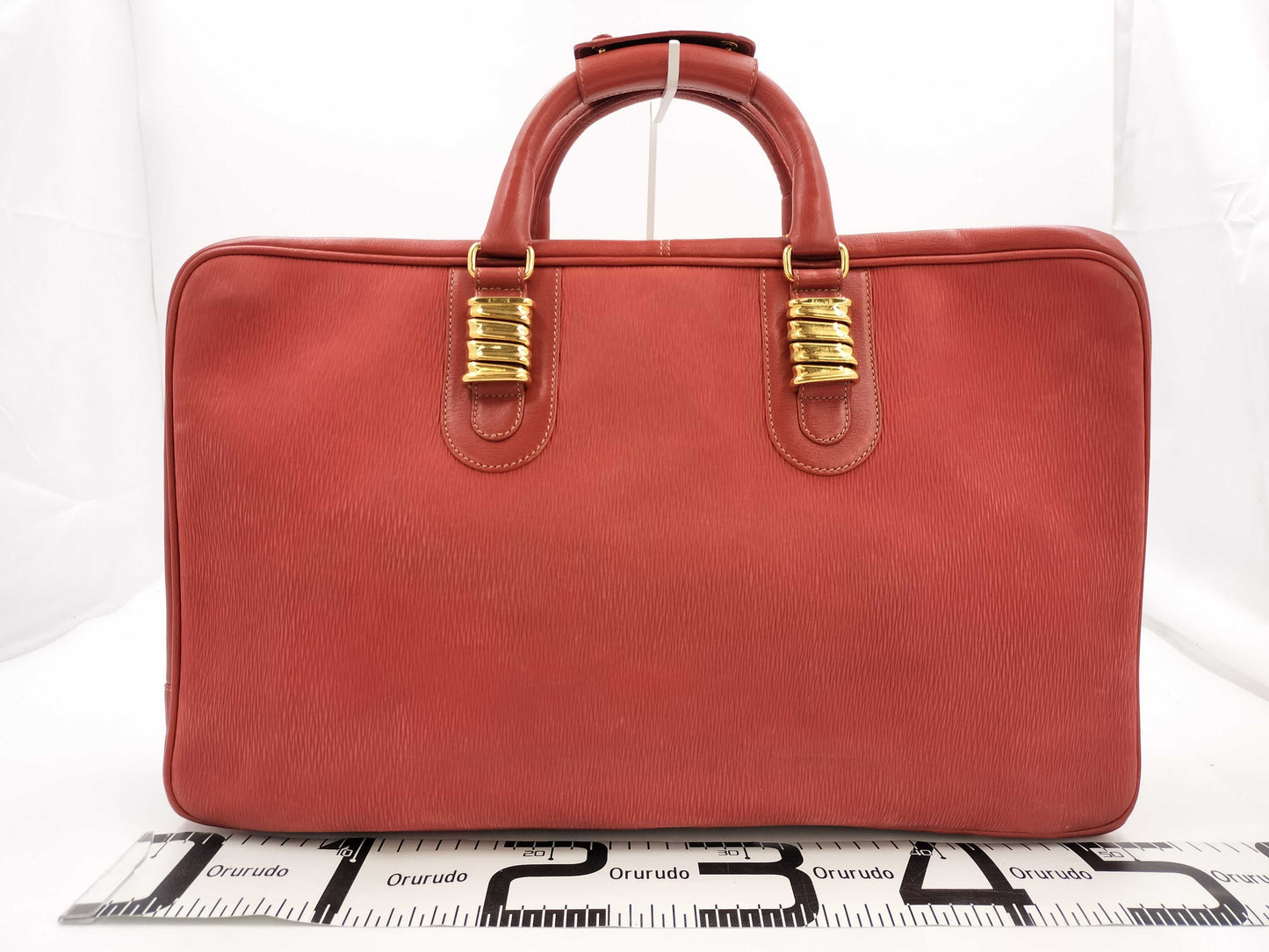 LOEWE Old Suitcase with Twisted Hardware and Padlock Business Bag