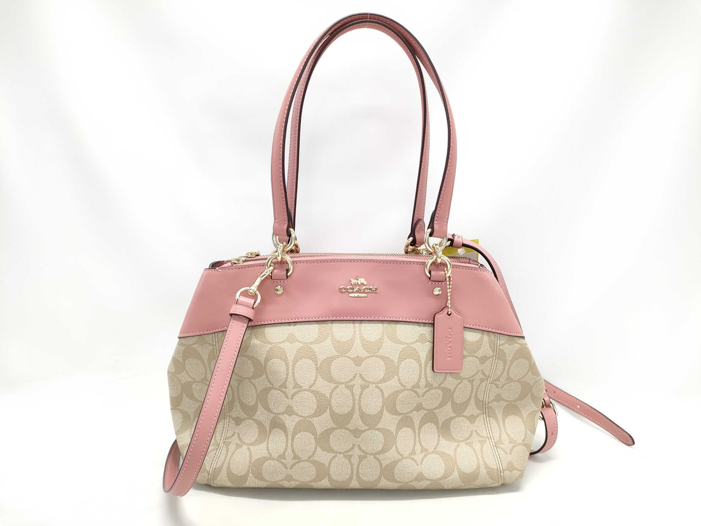 COACH Signature F25396 2-Way Shoulder Bag/Handbag