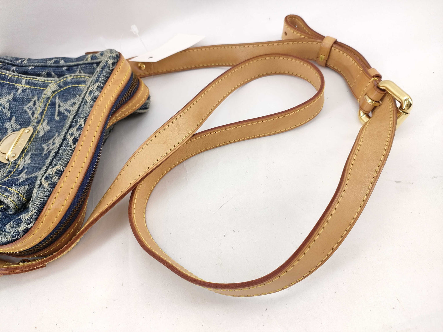 LOUIS VUITTON Monogram Denim M95348 Camera Bag Shoulder Bag