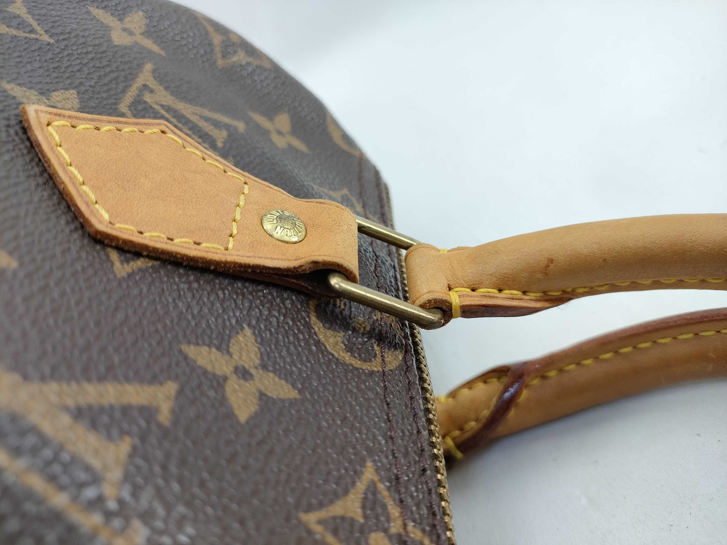 LOUIS VUITTON Monogram M41109 Speedy 25 Handbag