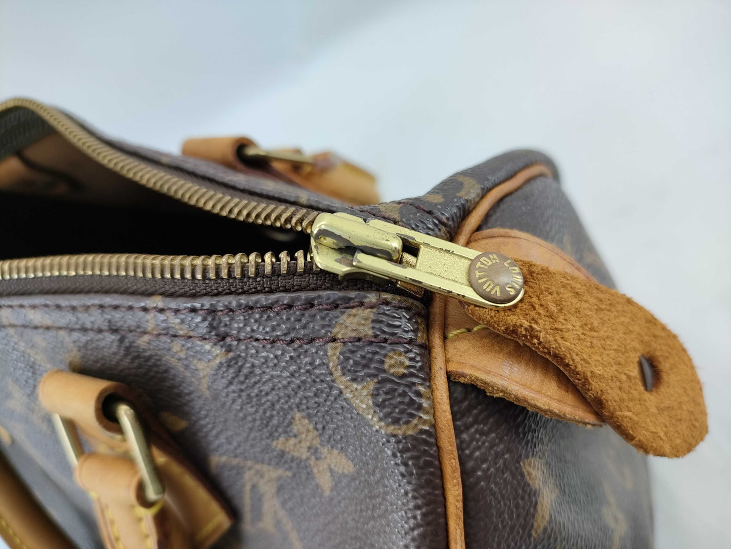 LOUIS VUITTON Monogram M41109 Speedy 25 Handbag