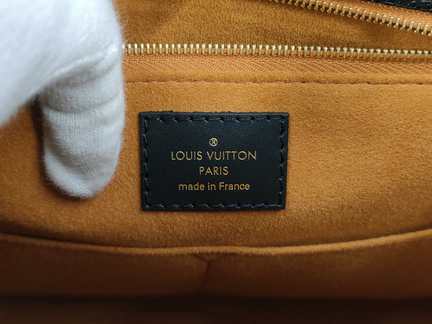 LOUIS VUITTON RFID Monogram Empreinte M45595 On the Go MM Handbag