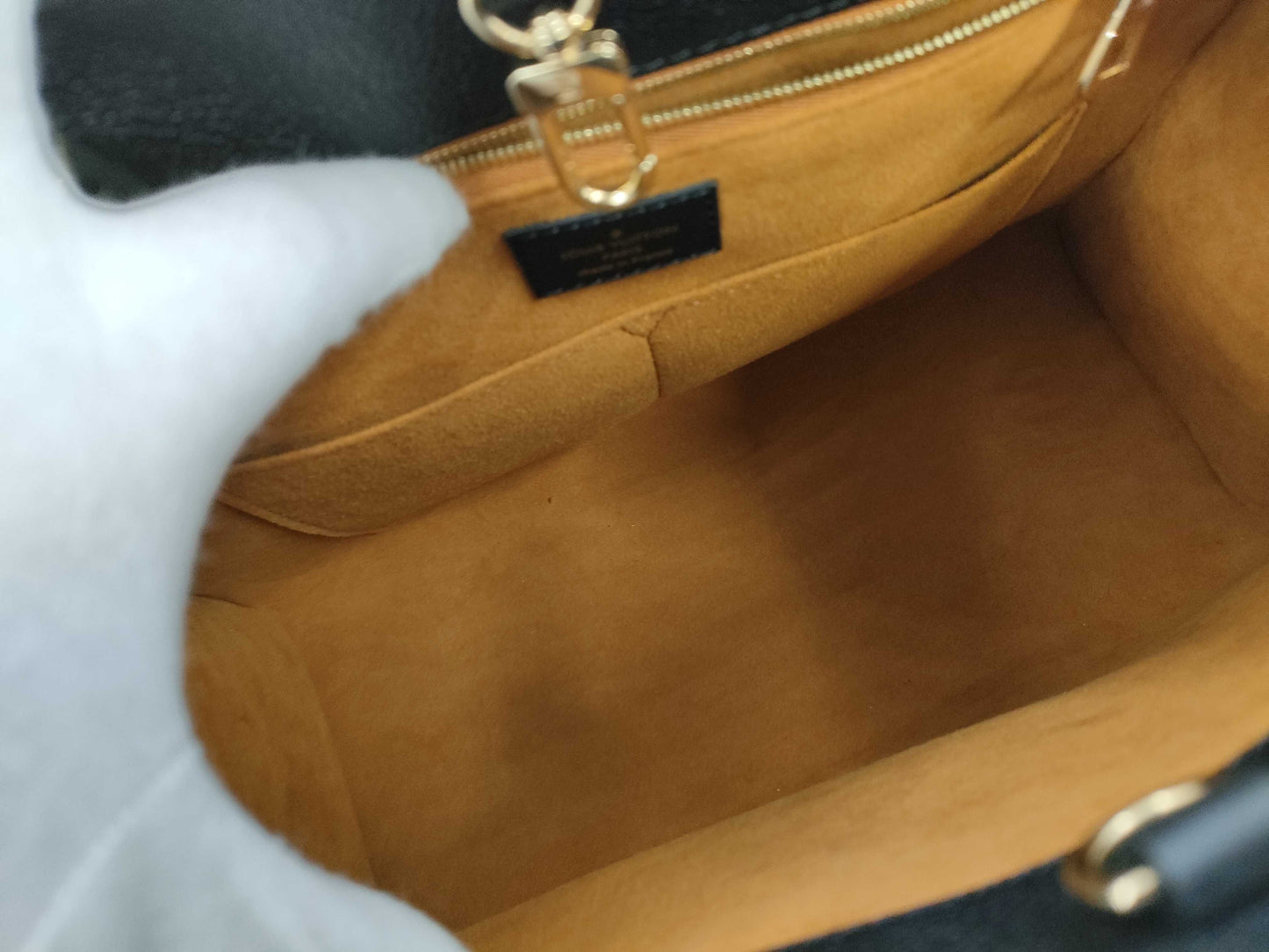 LOUIS VUITTON RFID Monogram Empreinte M45595 On the Go MM Handbag