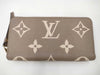 LOUIS VUITTON Monogram Empreinte/Tourterelle Creme Wallet