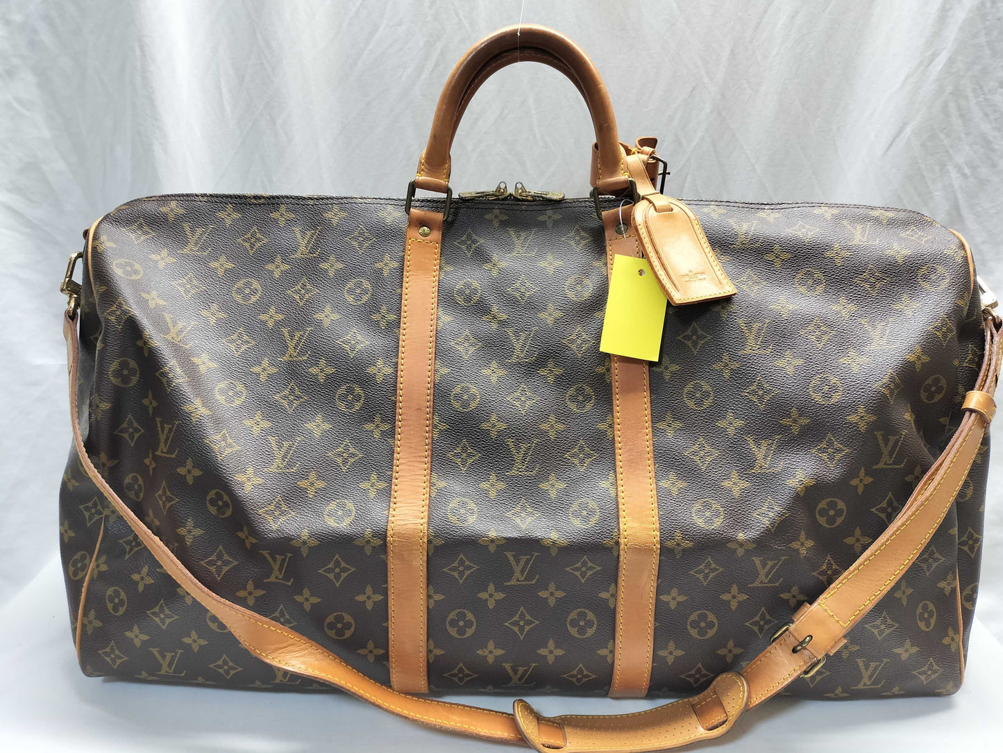 LOUIS VUITTON M41412 Monogram Keepall Bandouliere 60 Boston Bag