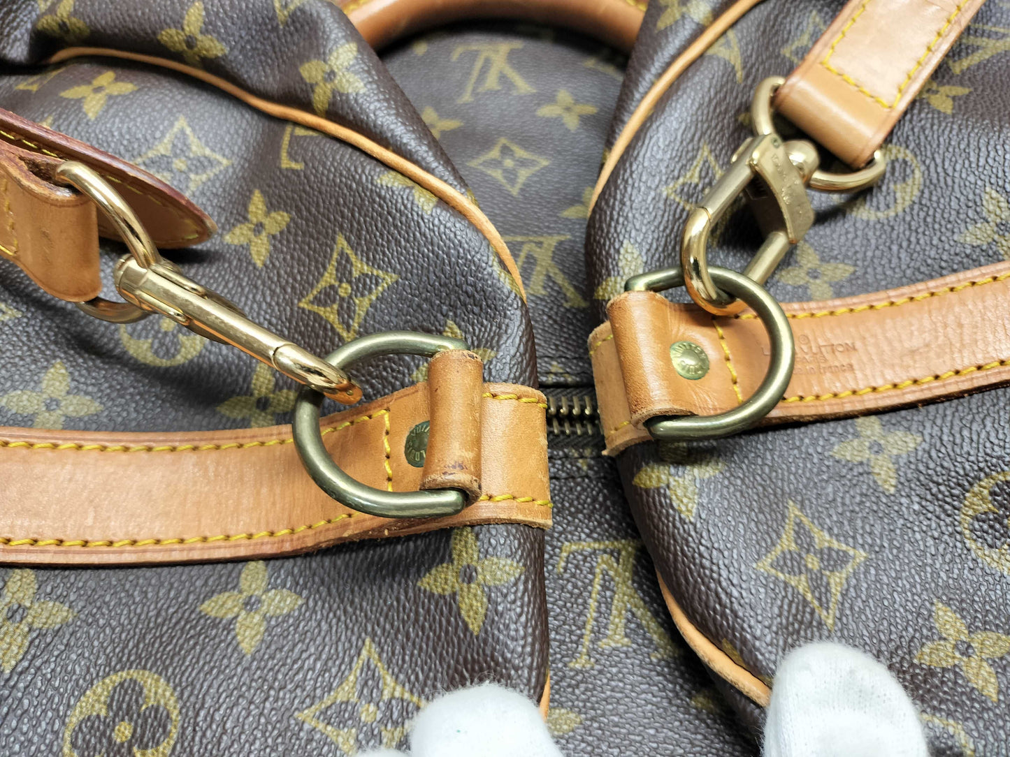 LOUIS VUITTON M41412 Monogram Keepall Bandouliere 60 Boston Bag