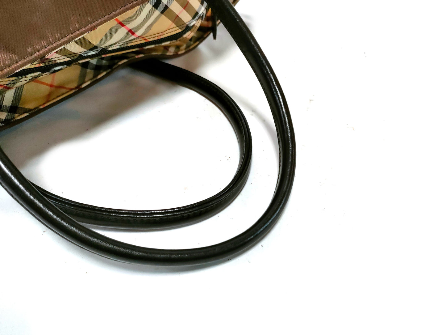 BOTTEGA VENETA Burberry nylon/enamel handbag set