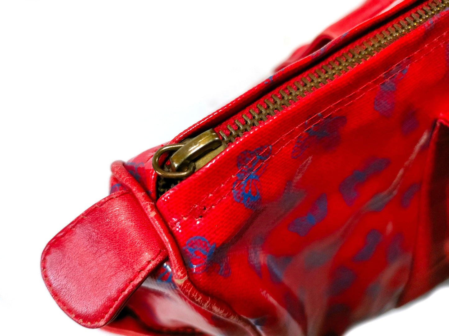 BOTTEGA VENETA Burberry nylon/enamel handbag set