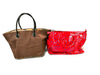 BOTTEGA VENETA Burberry nylon/enamel handbag set