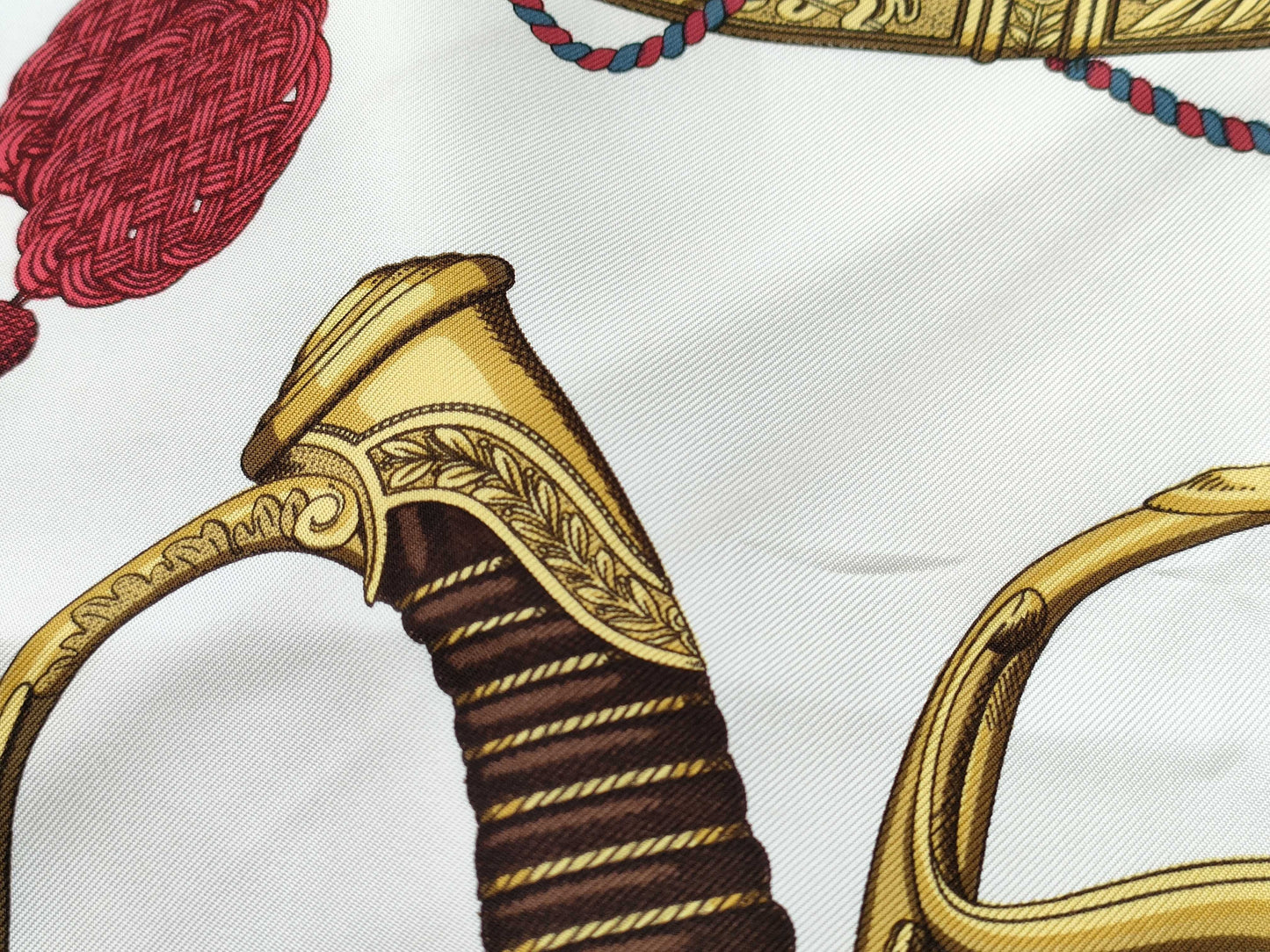 HERMES Carre Grand Uniform Scarf