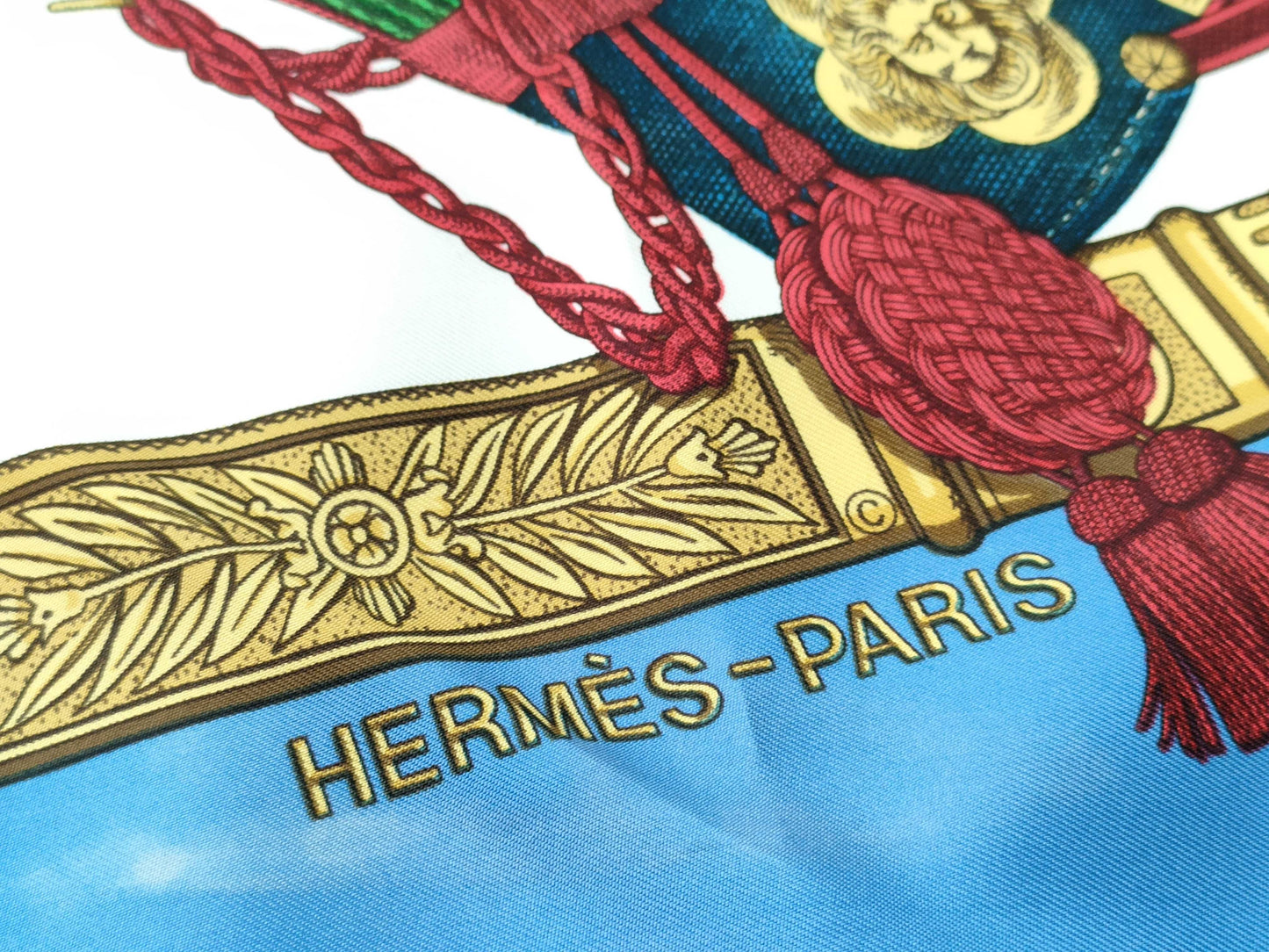 HERMES Carre Grand Uniform Scarf