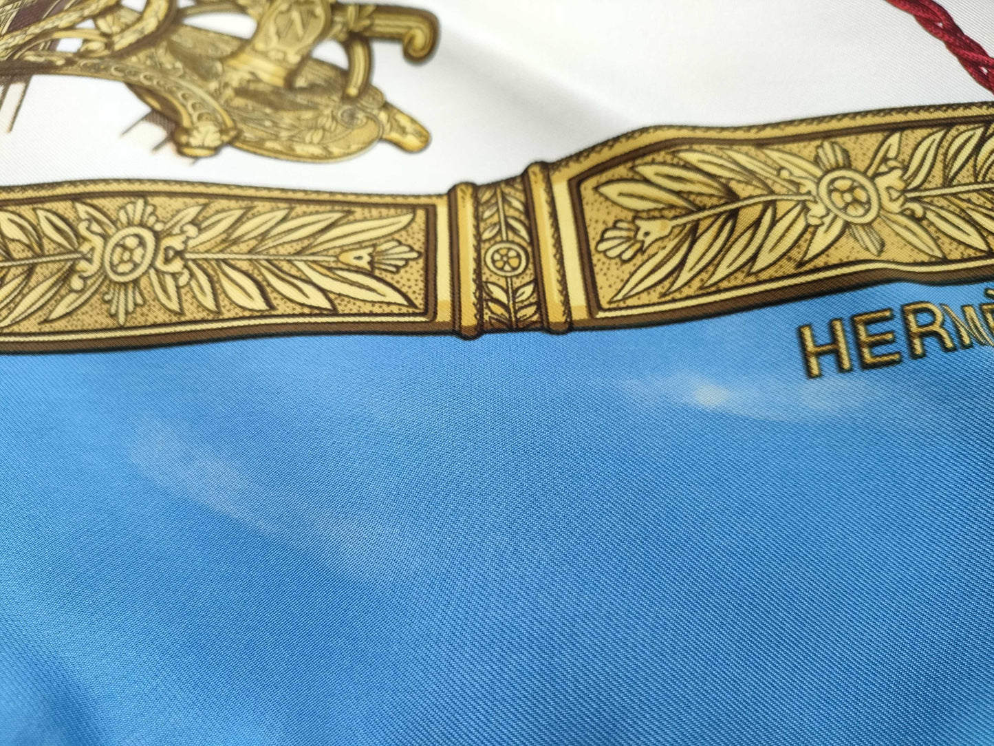 HERMES Carre Grand Uniform Scarf