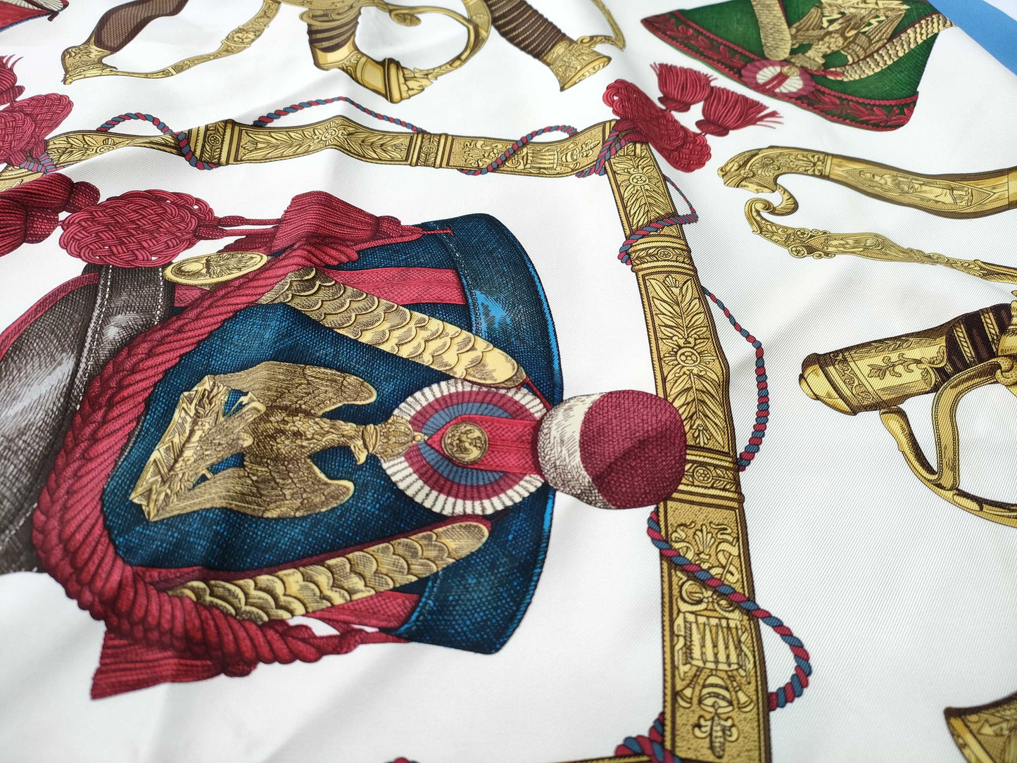 HERMES Carre Grand Uniform Scarf