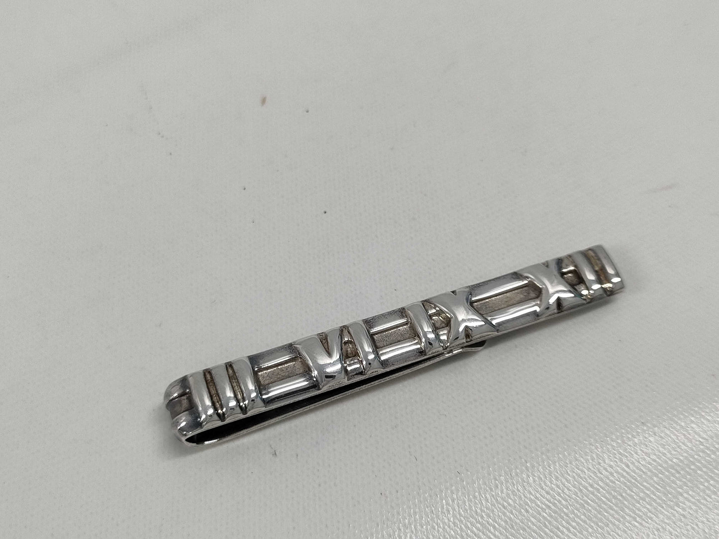 Tiffany & Co. Atlas Pin 925 Tie Clip/Cufflinks
