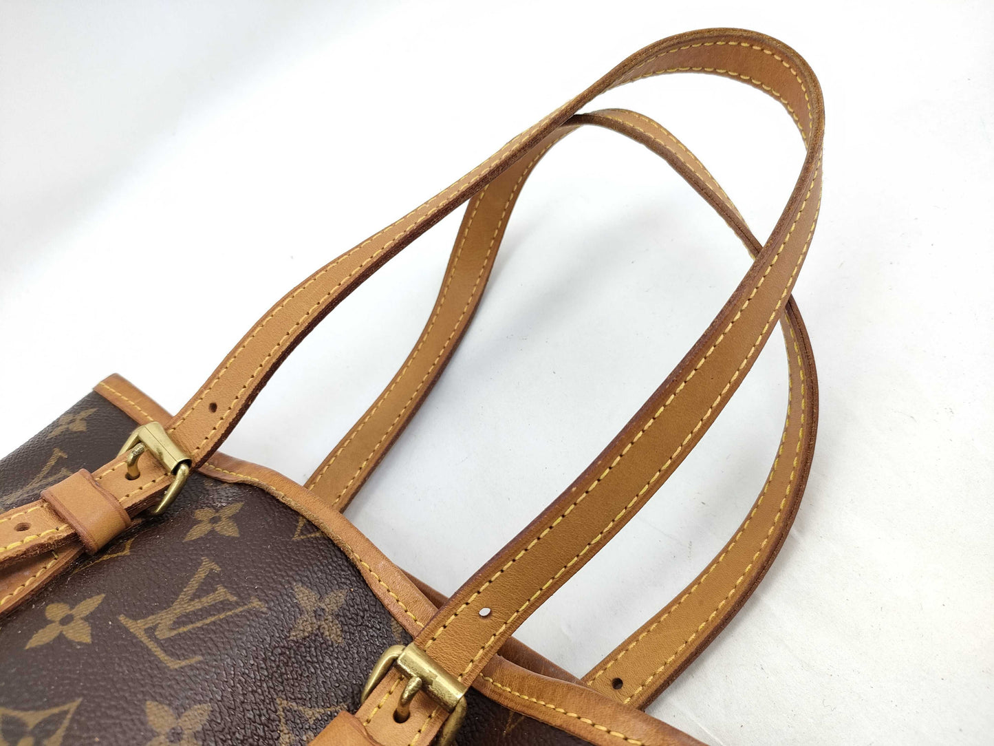 LOUIS VUITTON M42238 Monogram Petit Bucket Tote Bag