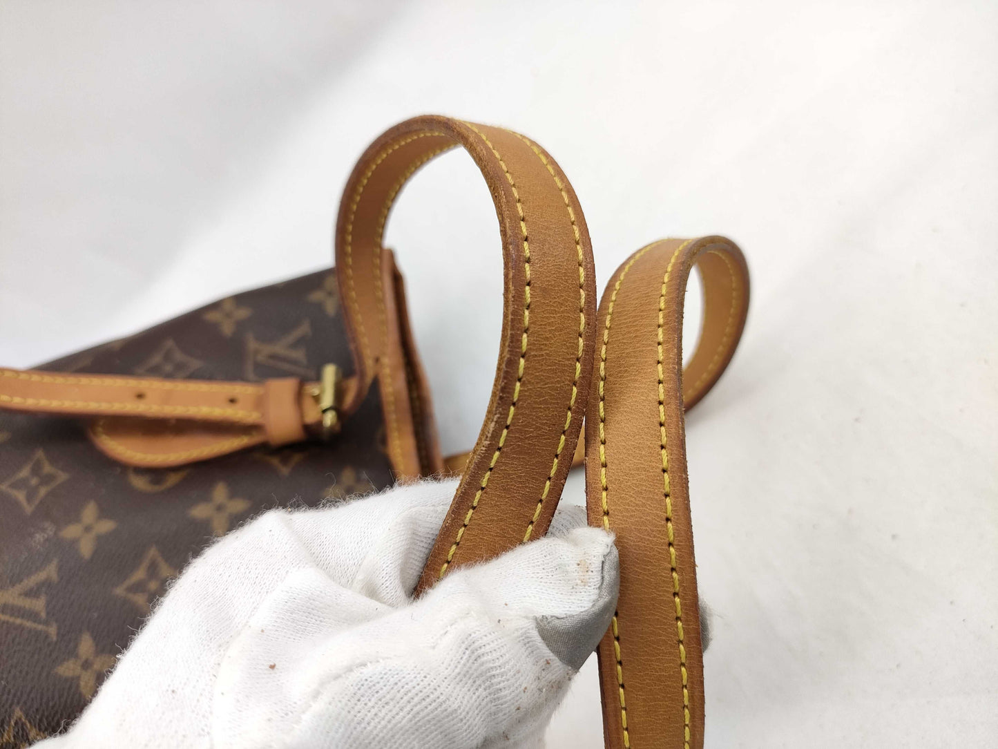 LOUIS VUITTON M42238 Monogram Petit Bucket Tote Bag