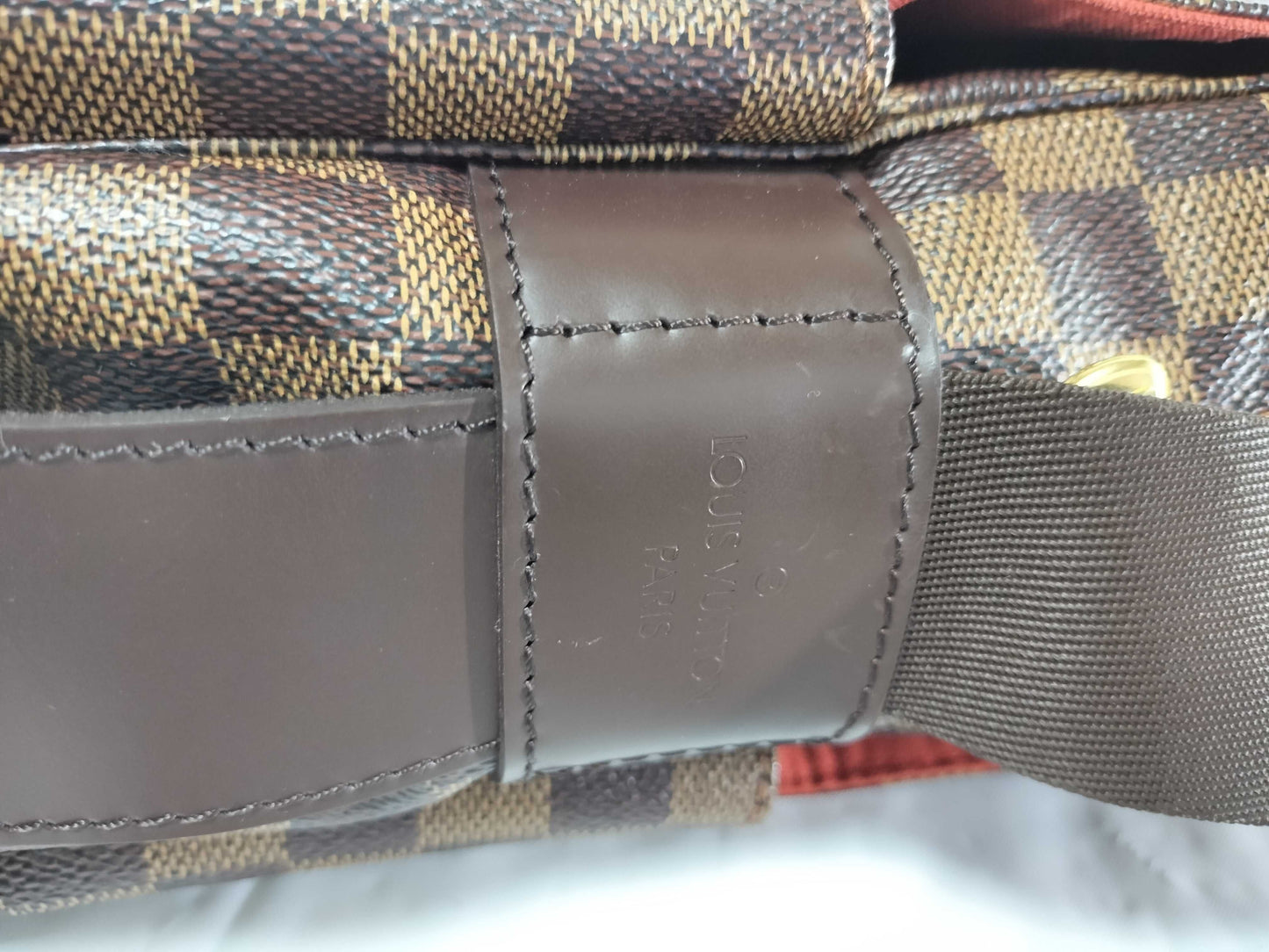 LOUIS VUITTON N45255 Damier Naviglio/Shoulder Bag