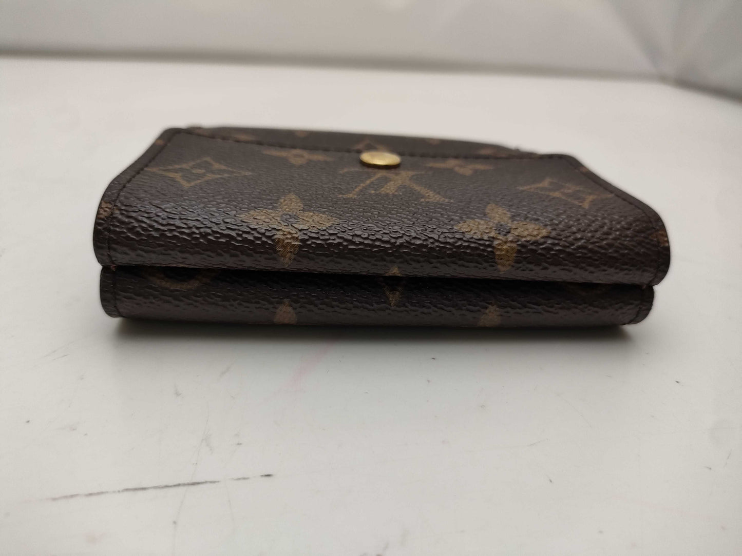 LOUIS VUITTON Monogram Porte Monnaie Carte Credit M61652 Wallet