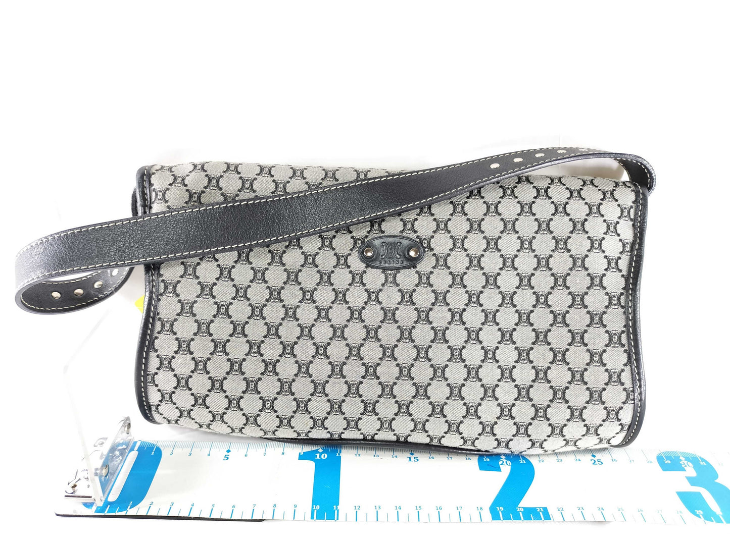 CELINE Canvas One-Shoulder Shoulder Bag