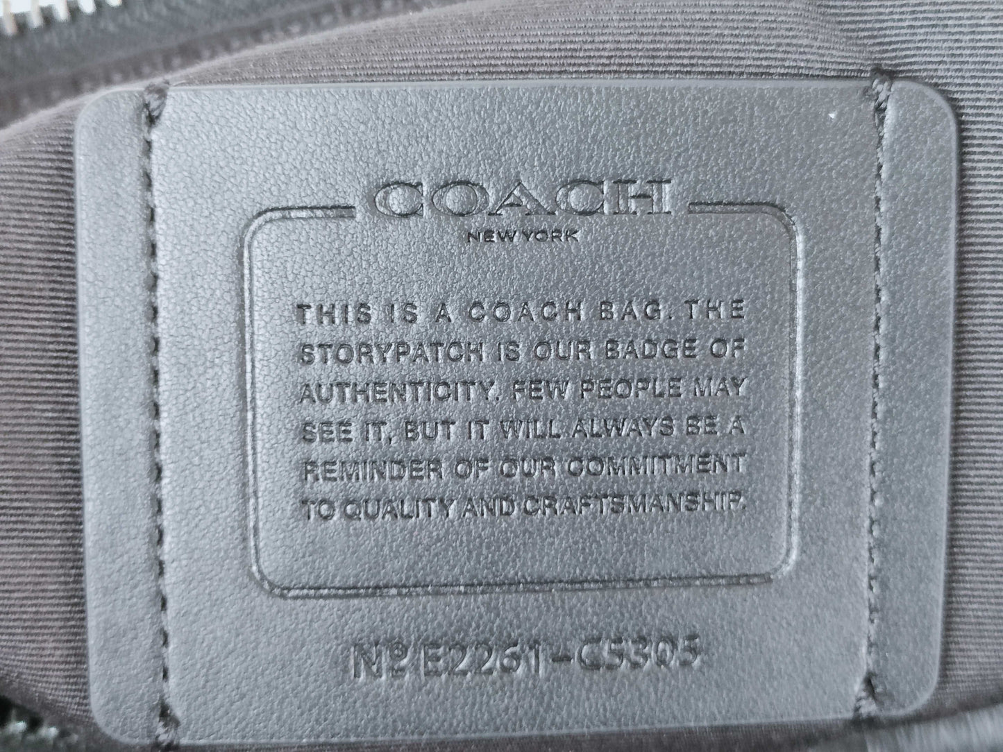 COACH Signature C5305 Signature Boston Bag Boston Bag