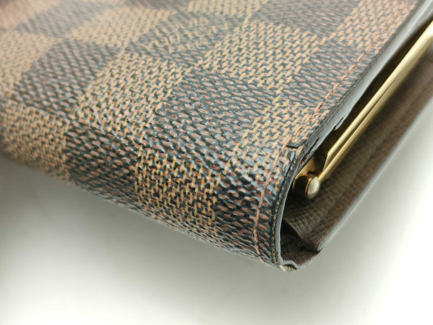 LOUIS VUITTON Damier N61674 Portefeuille Viennois Wallet