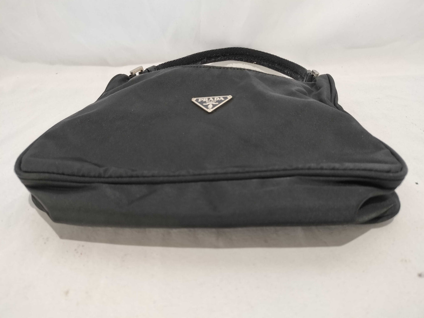 PRADA Nylon Mini Pouch Handbag