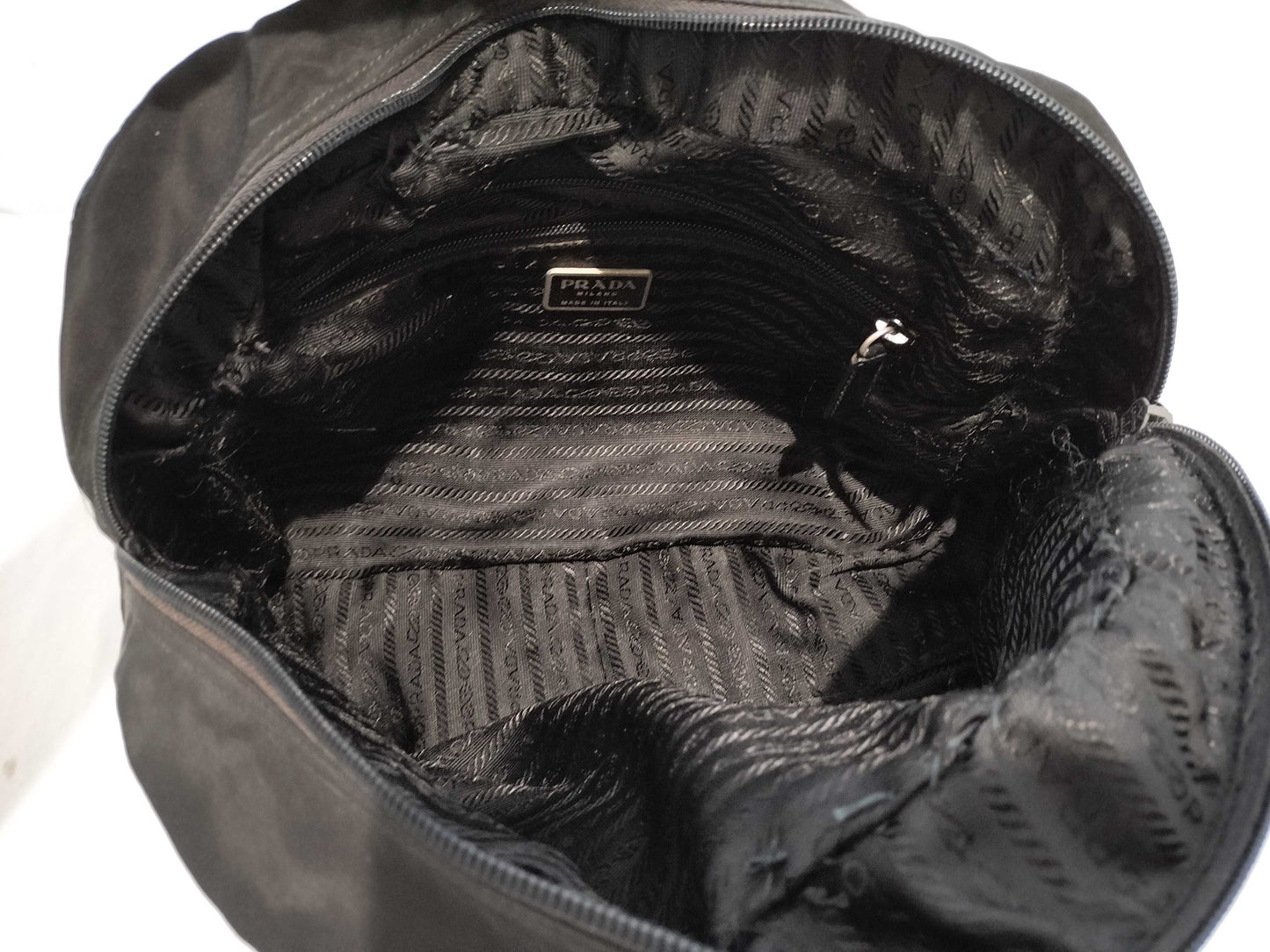 PRADA nylon tote handbag