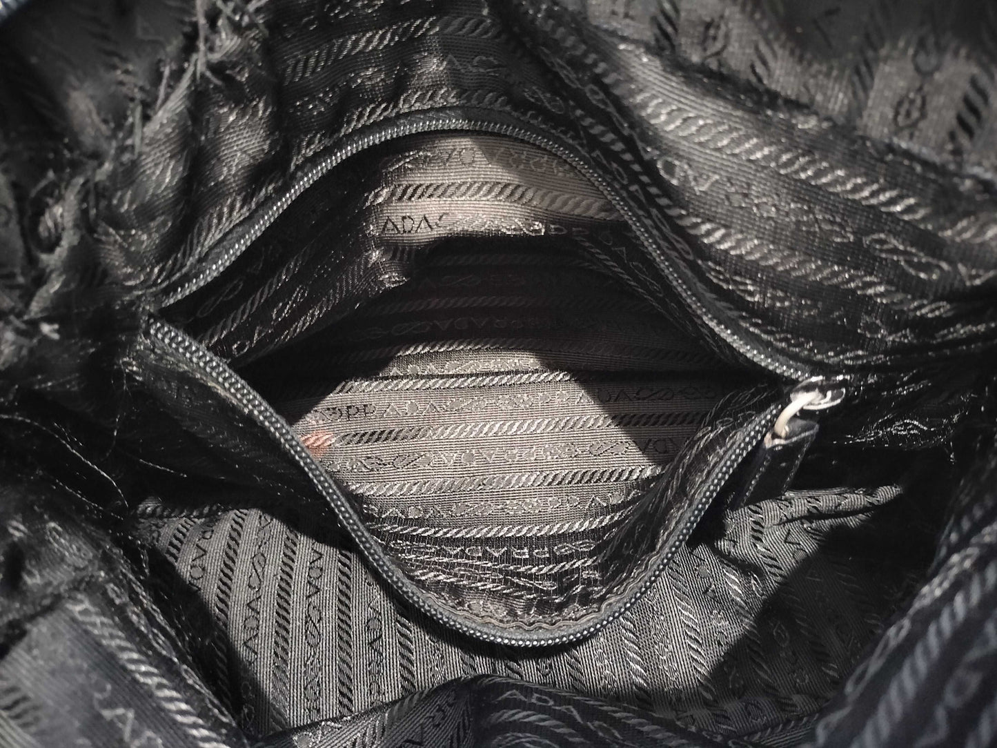 PRADA nylon tote handbag