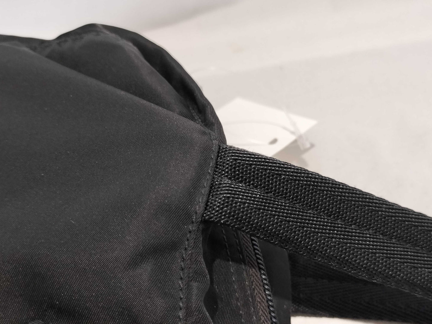 PRADA nylon tote handbag