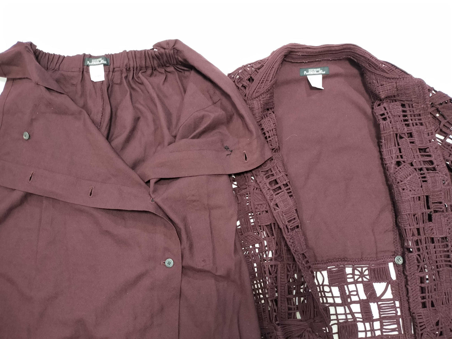 ISSEY MIYAKE Permanente Set, Navy, Other Apparel