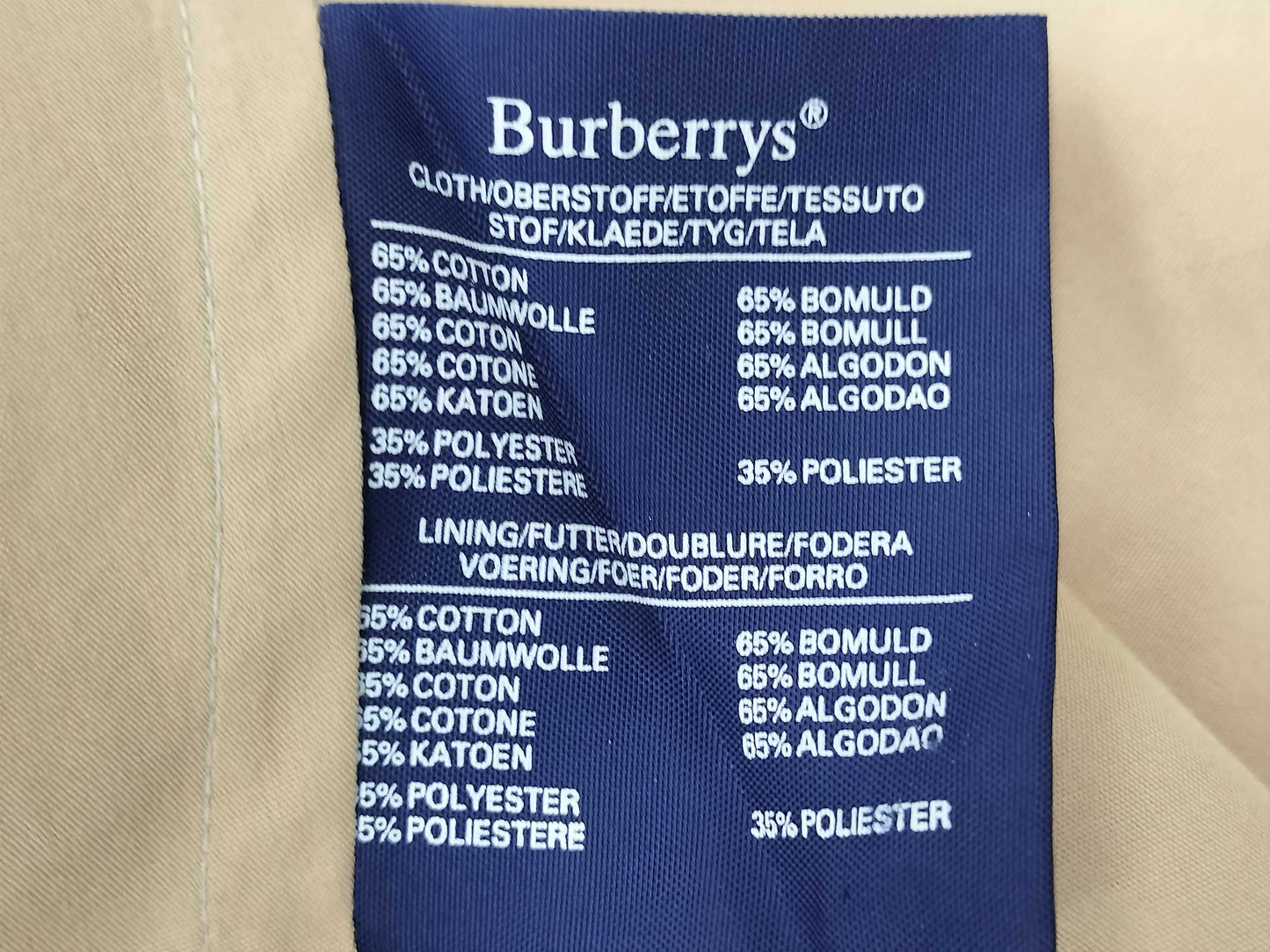 BURBERRY Nova Check Trench Coat